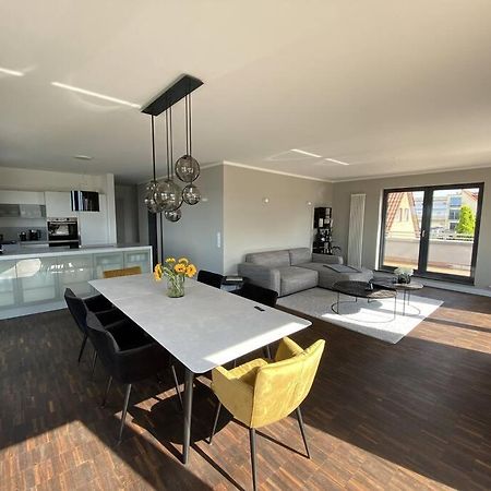 Exklusive Penthouse-Wohnung Im Herzen Rostocks Extérieur photo