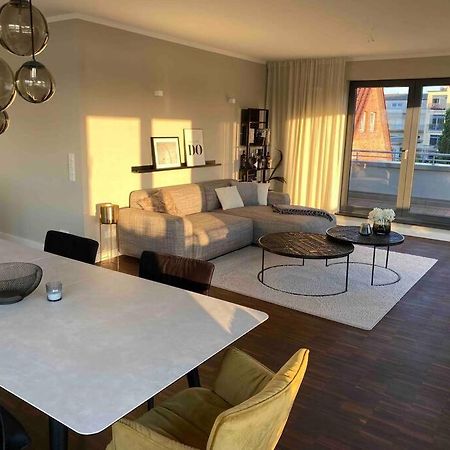 Exklusive Penthouse-Wohnung Im Herzen Rostocks Extérieur photo